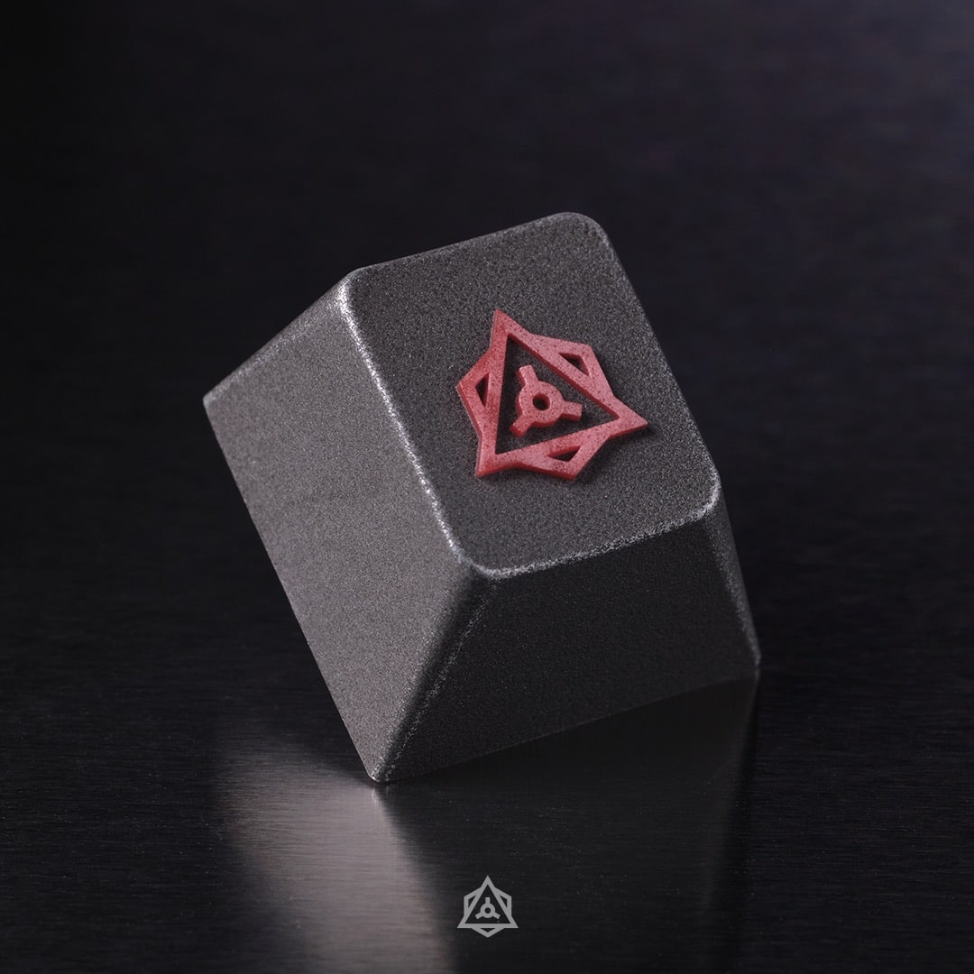 Good vs Evil - Logo Keycap - Red Beacon - Image 2