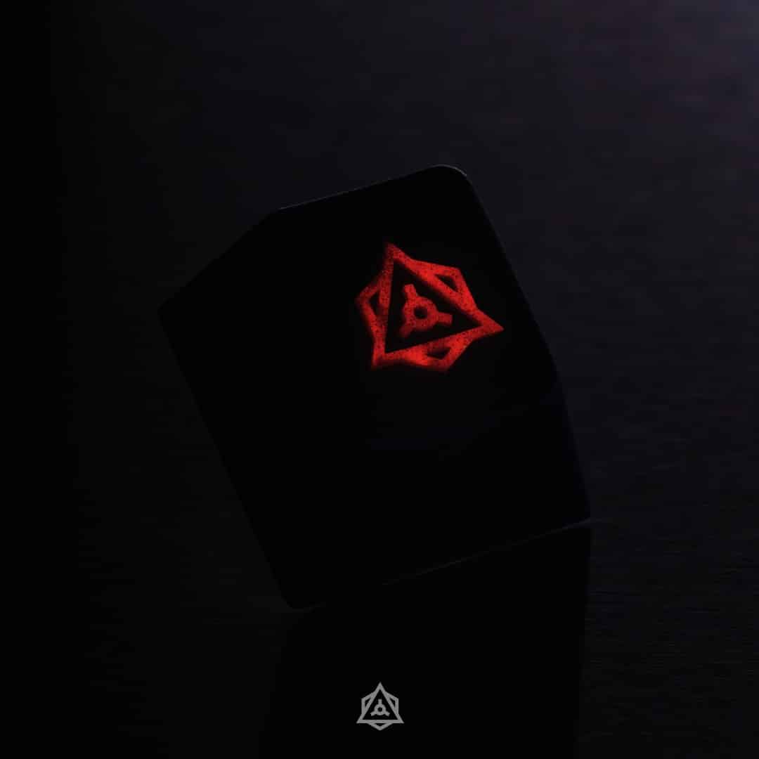Good vs Evil - Logo Keycap - Red Beacon - Image 3