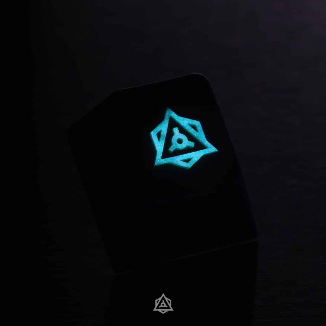 Good vs Evil - Logo Keycap - Yellow Beacon - Image 3
