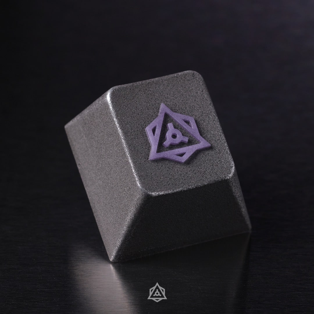 Good vs Evil - Logo Keycap - Purple Beacon - Image 2