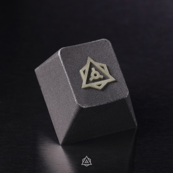 Good vs Evil - Logo Keycap - Yellow Beacon