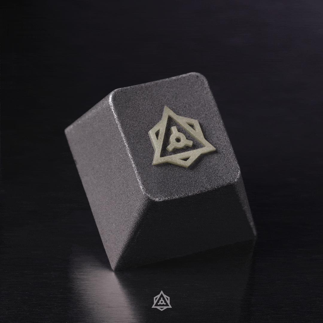 Good vs Evil - Logo Keycap - Yellow Beacon